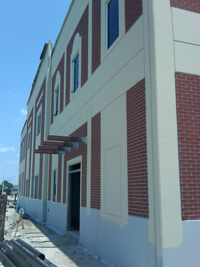 Side view of Manatee Charter School by LJB