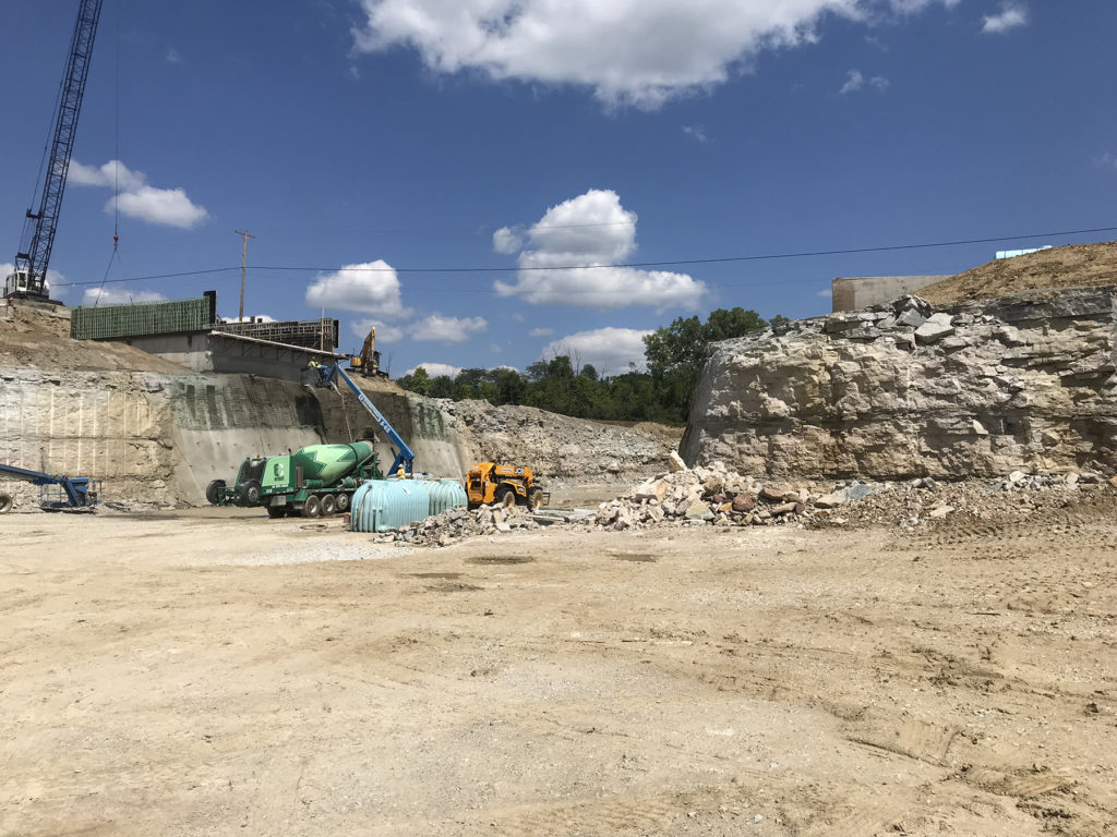 LJB SR235 Bridge Underpass Construction