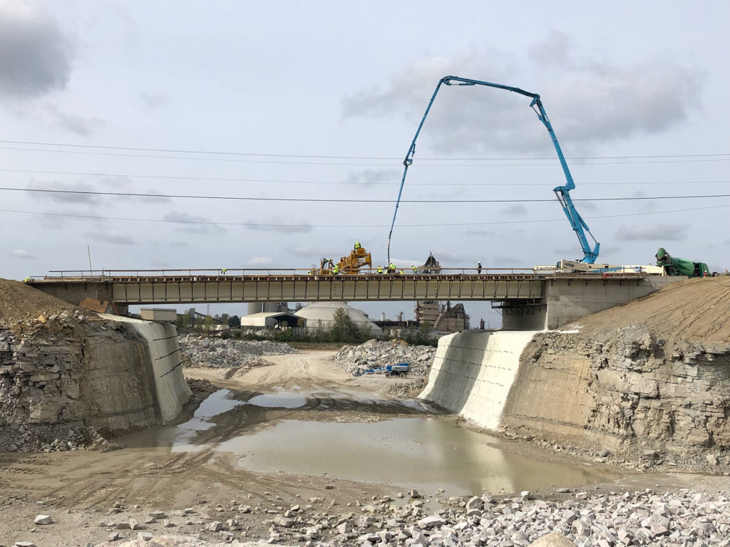 LJB SR235 Bridge Underpass Construction