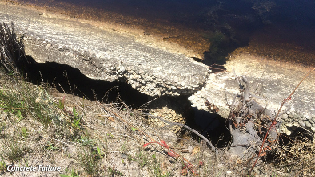 LJB-Lumbee-dam-photos4-Matthew-damage3-concrete-failure-w